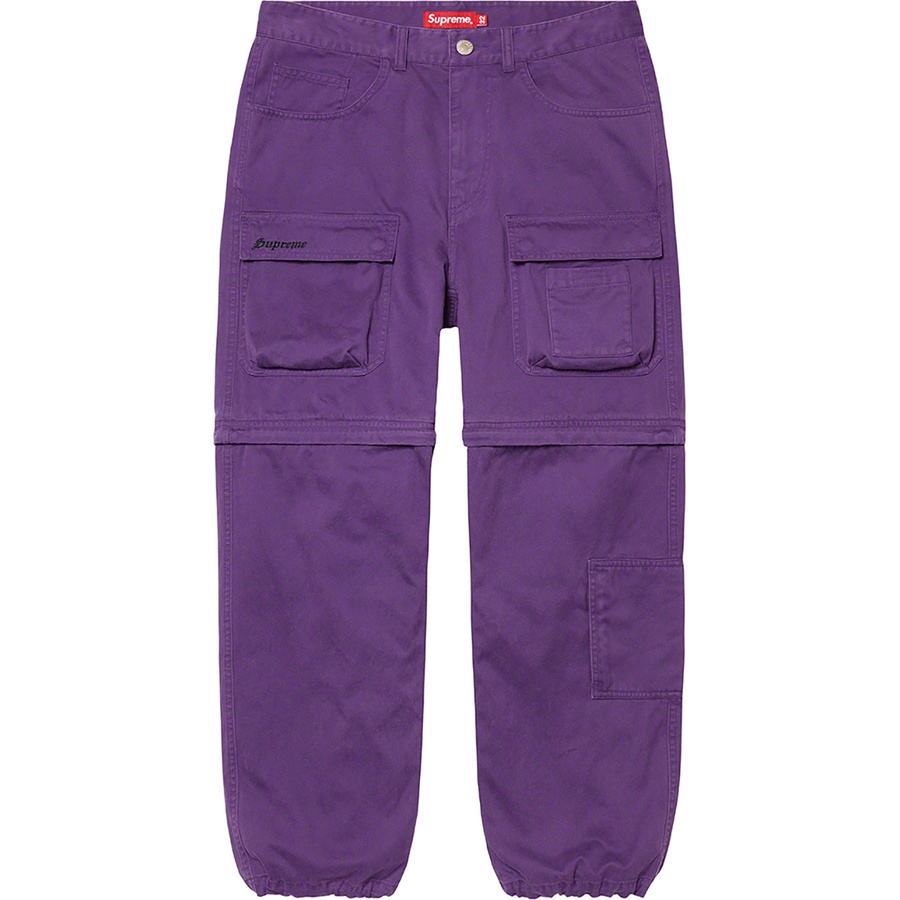 Details on Zip-Off Utility Pant Purple from fall winter
                                                    2021 (Price is $168)
