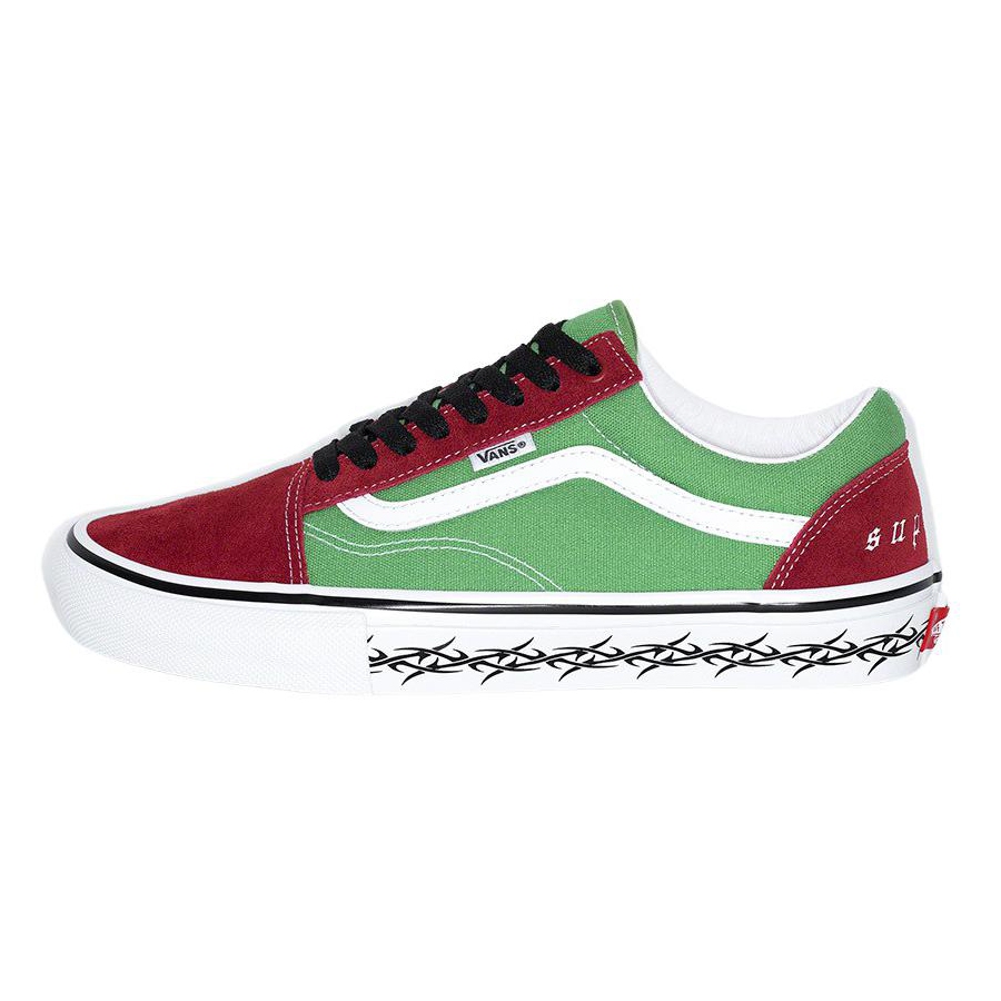 Details on Supreme Vans Old Skool  from fall winter
                                                    2021 (Price is $98)