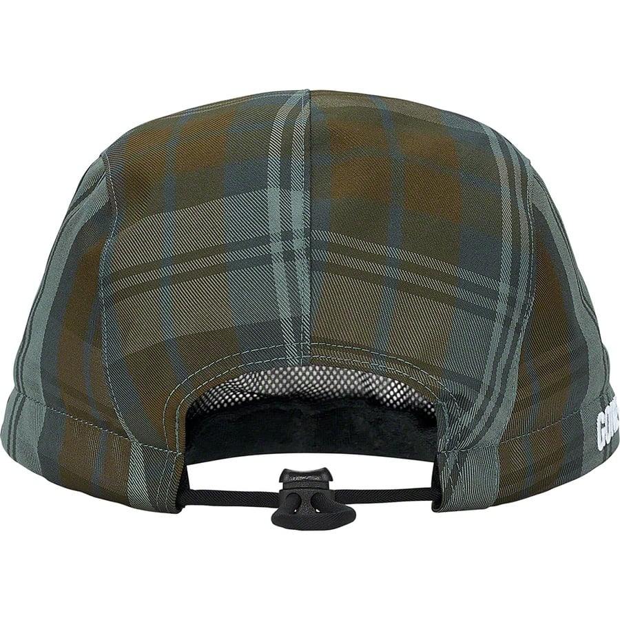 Details on GORE-TEX Tech Camp Cap Olive Plaid from fall winter
                                                    2021 (Price is $58)