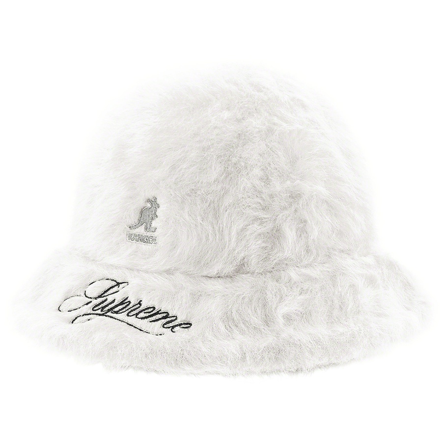Details on Supreme Kangol Furgora Casual White from fall winter
                                                    2021 (Price is $78)