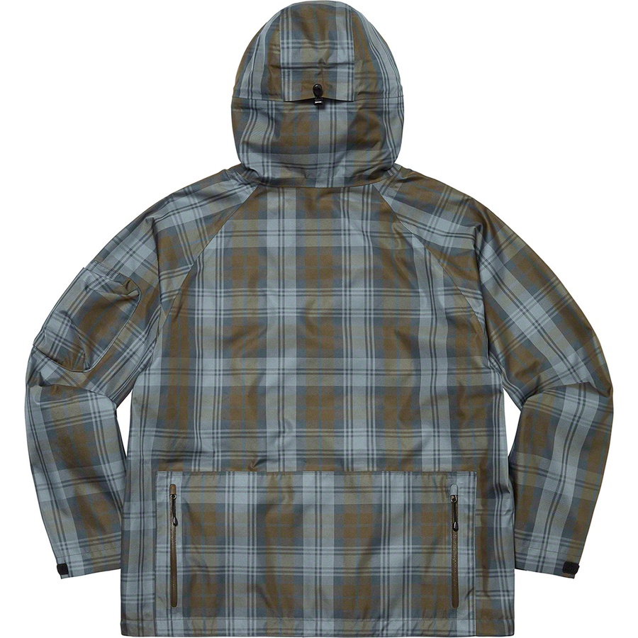 Details on GORE-TEX Tech Shell Jacket Olive Plaid from fall winter
                                                    2021 (Price is $328)