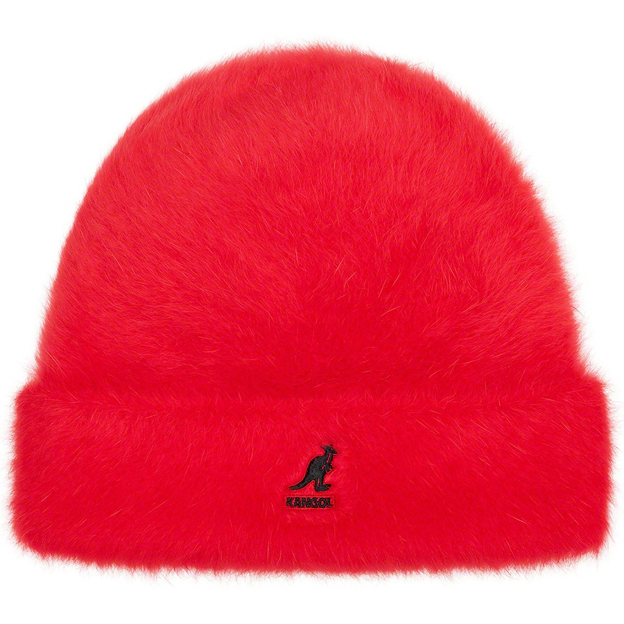 Details on Supreme Kangol Furgora Beanie Red from fall winter
                                                    2021 (Price is $68)