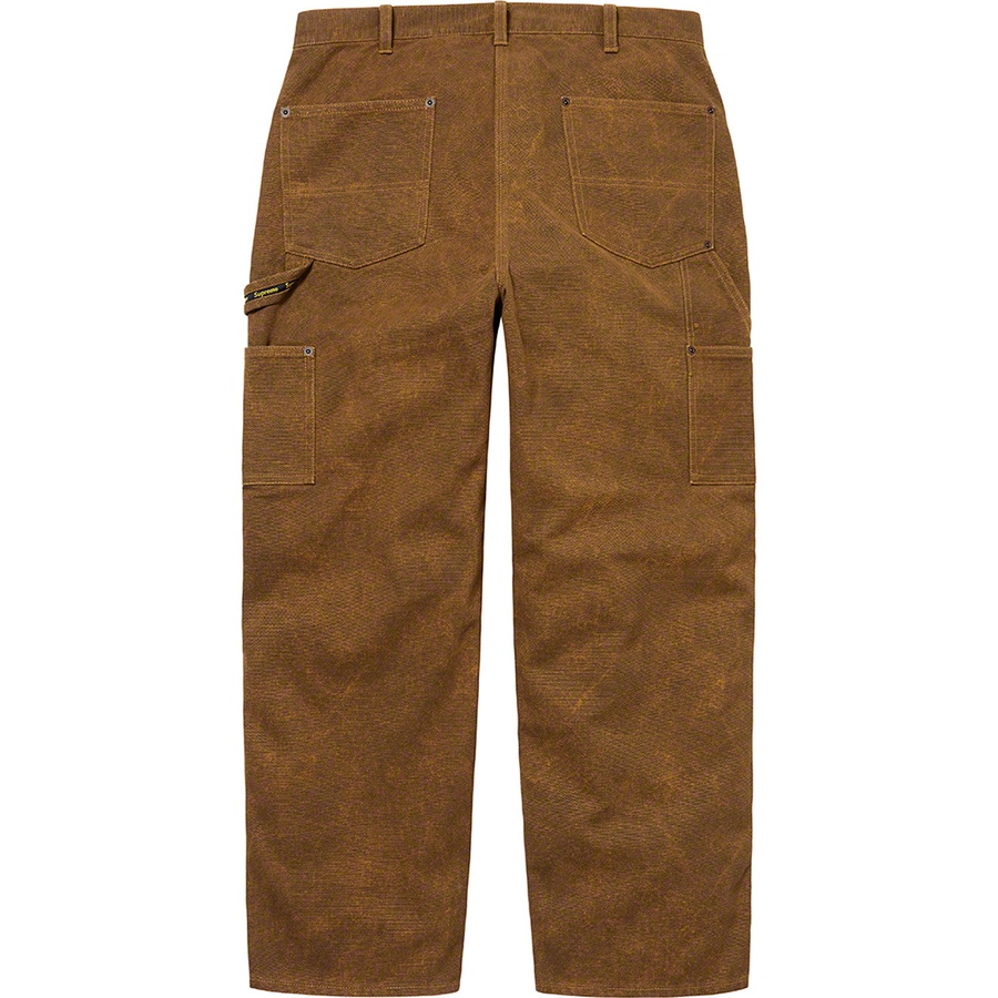 Details on Canvas Double Knee Painter Pant Tan from fall winter
                                                    2021 (Price is $158)