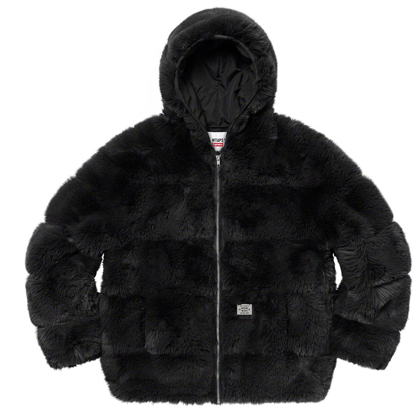 WTAPS Faux Fur Hooded Jacket - fall winter 2021 - Supreme