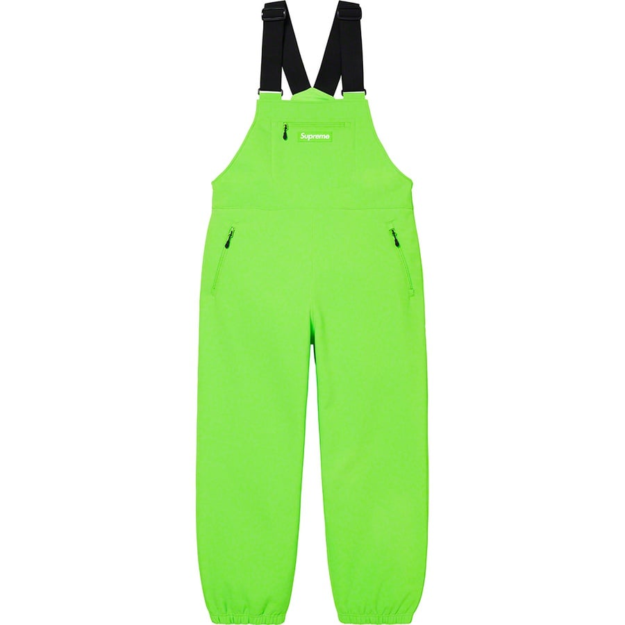 Details on WINDSTOPPER Overalls Bright Green from fall winter
                                                    2021 (Price is $228)