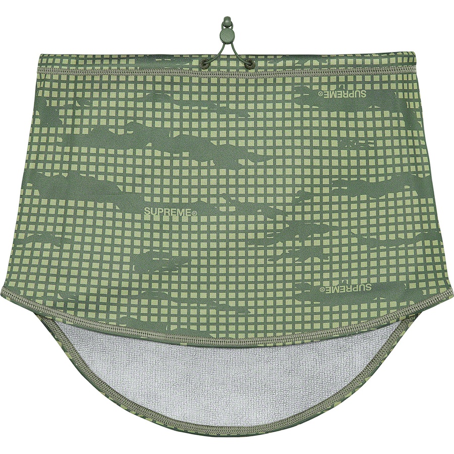 Details on WINDSTOPPER Neck Gaiter Olive Grid Camo from fall winter
                                                    2021 (Price is $48)