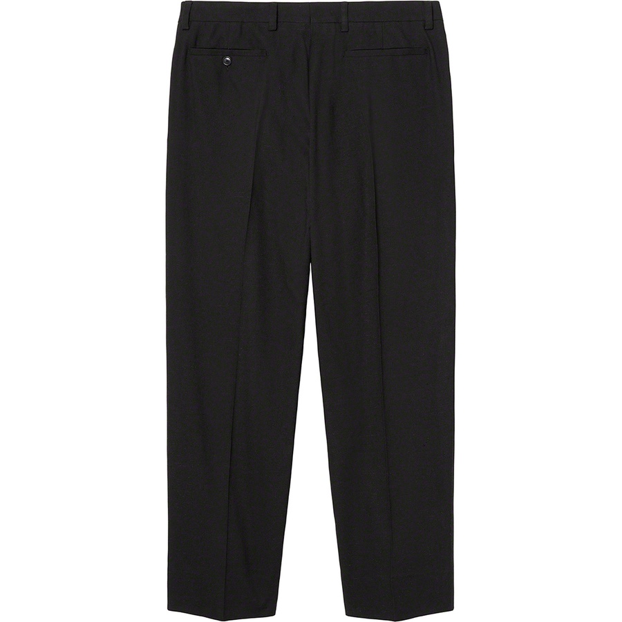 Details on Pleated Trouser Black from fall winter
                                                    2021 (Price is $168)