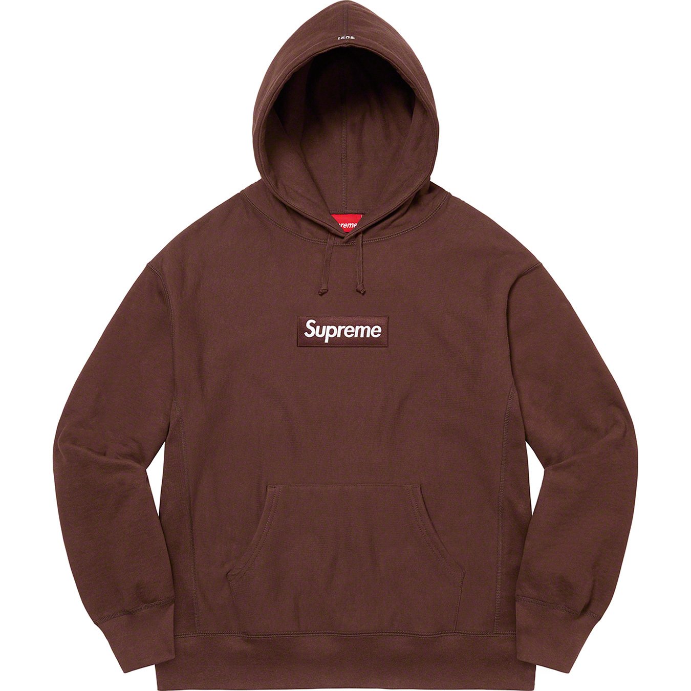 supreme box logo hooded sweatshirt Brown