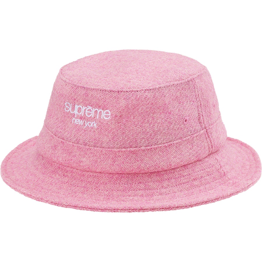 Details on Harris Tweed Classic Logo Crusher Pink from fall winter
                                                    2021 (Price is $60)