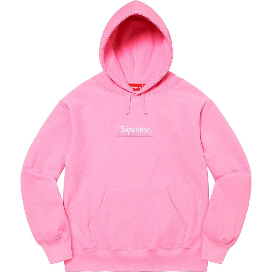 21aw supreme box logo hooded sweatshirt ロシアの行動 メンズ