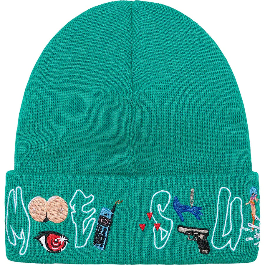 Details on AOI Icons Beanie Dark Aqua from fall winter
                                                    2021 (Price is $40)