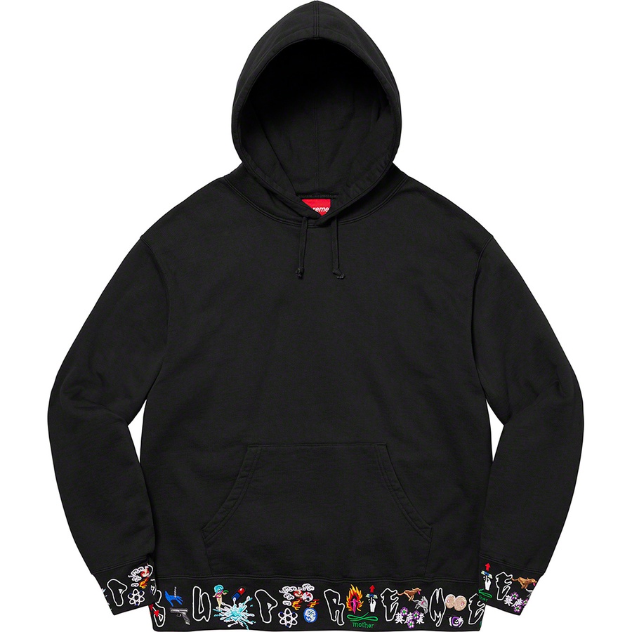 Details on AOI Icons Hooded Sweatshirt Black from fall winter
                                                    2021 (Price is $168)