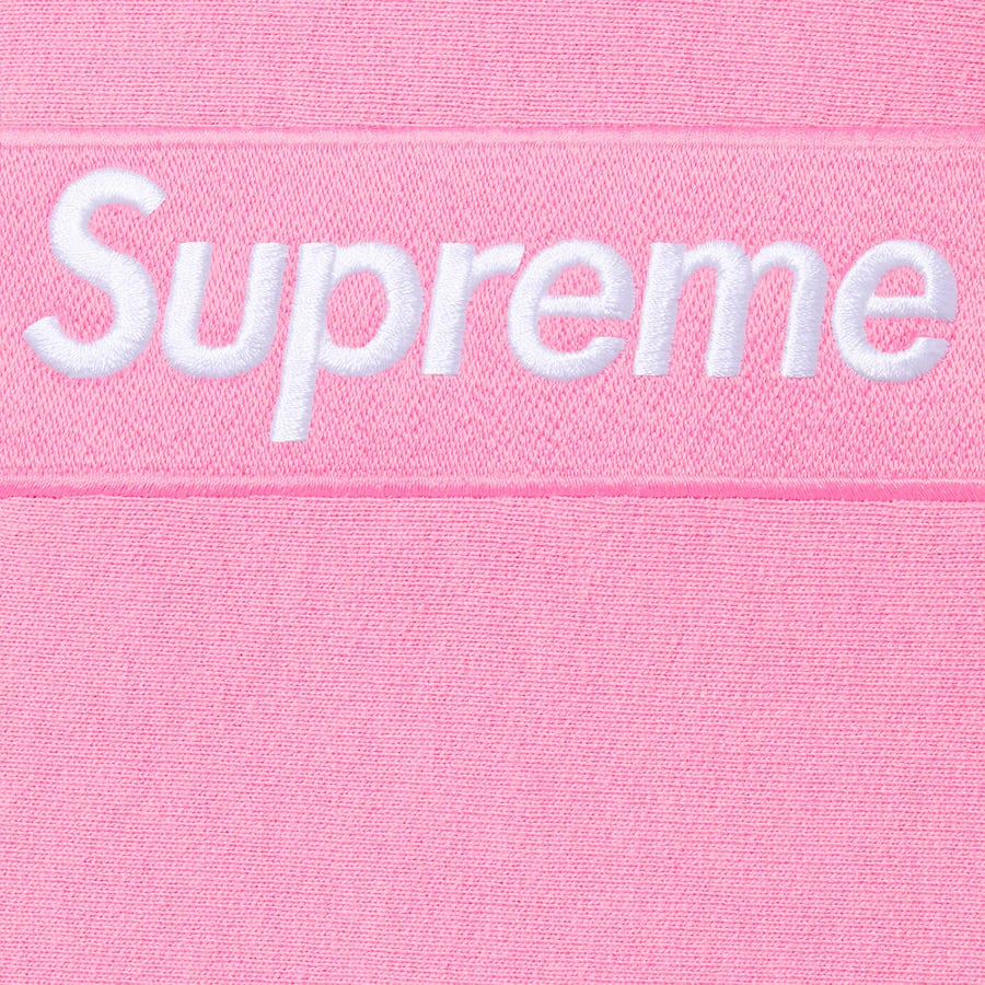 Box Logo Hooded Sweatshirt Pink