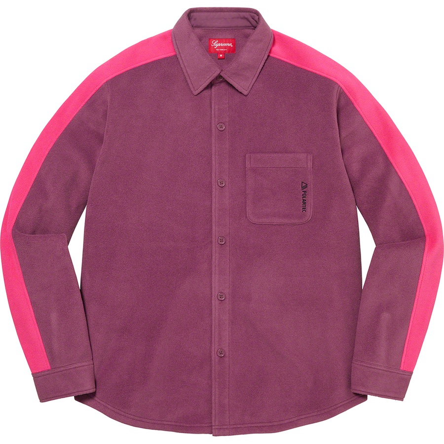 Details on Polartec Shirt Light Plum from fall winter
                                                    2021 (Price is $138)