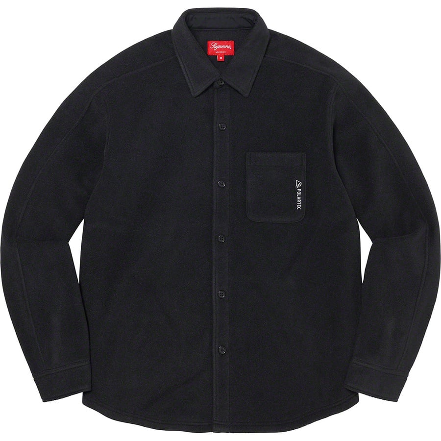 Details on Polartec Shirt Black from fall winter
                                                    2021 (Price is $138)
