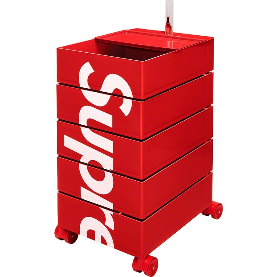 Details on Supreme Magis 5 Drawer 360 Container Red from fall winter
                                                    2021 (Price is $748)