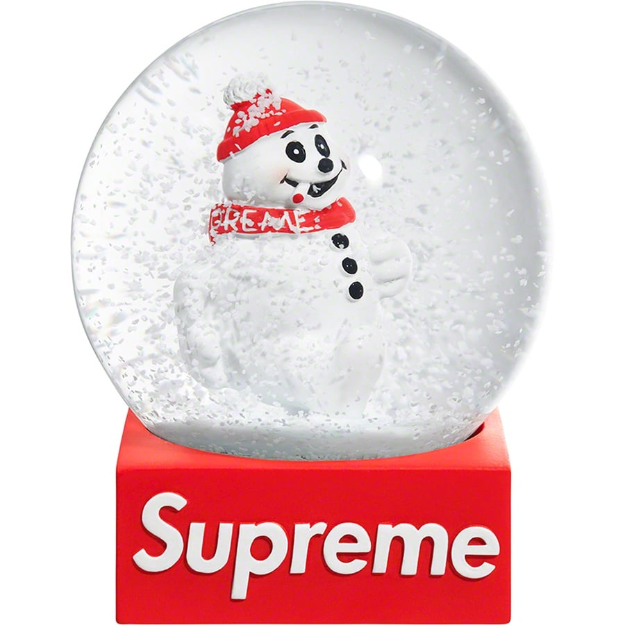Supreme Snowman Snowglobe released during fall winter 21 season