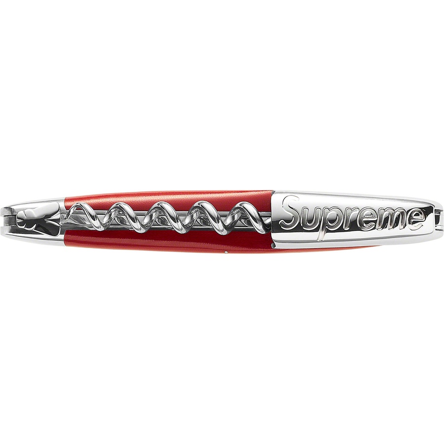 Details on Supreme Forge de Laguiole Corkscrew Red from fall winter
                                                    2021 (Price is $268)