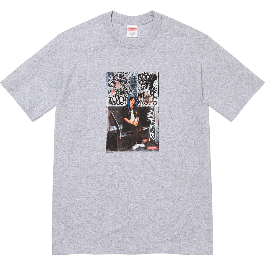 Details on Lady Pink Supreme Tee Heather Grey from fall winter
                                                    2021 (Price is $44)
