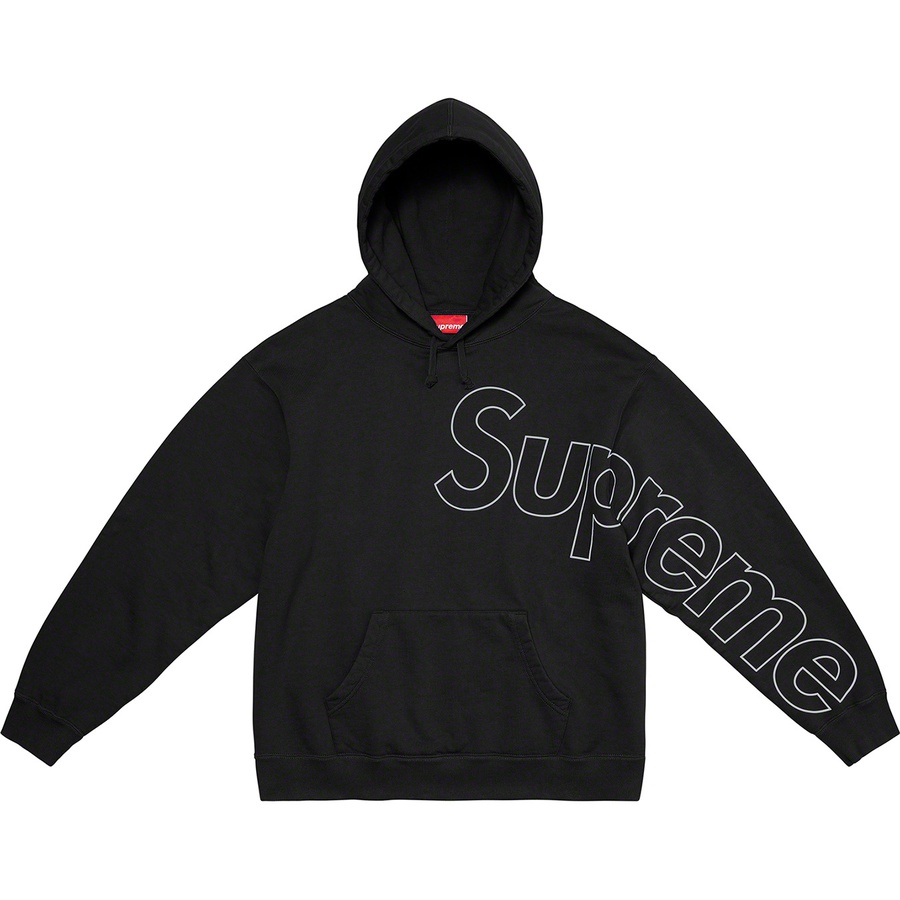 Details on Reflective Hooded Sweatshirt Black from fall winter
                                                    2021 (Price is $158)