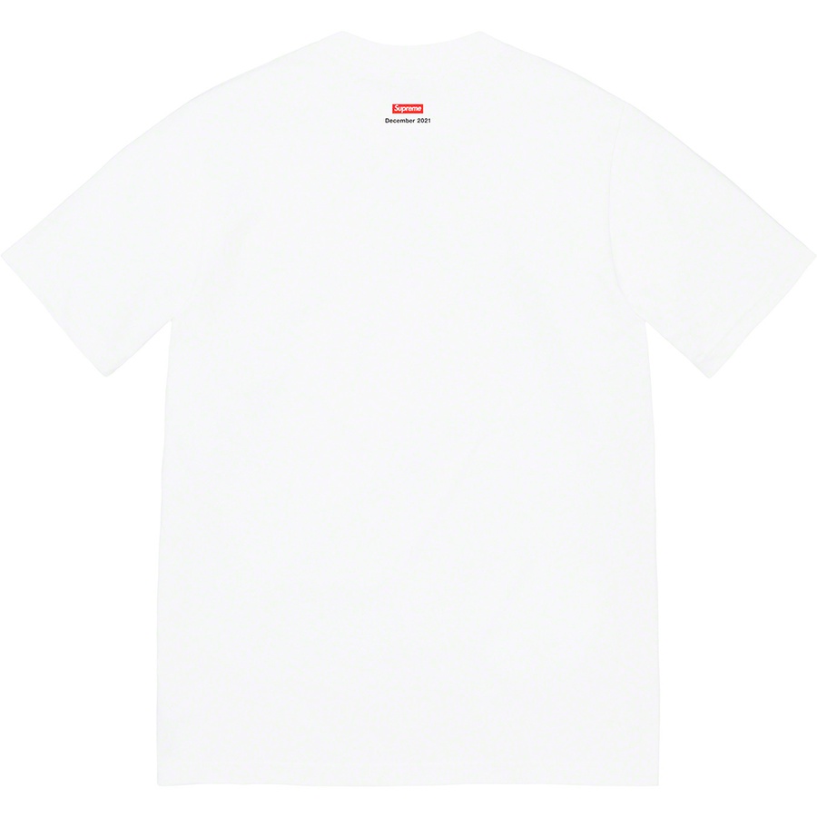 Details on Spend It Tee White from fall winter
                                                    2021 (Price is $38)