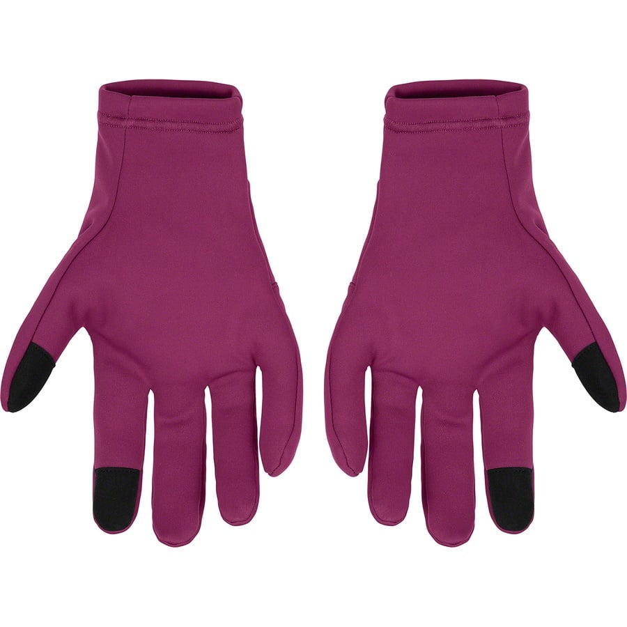 Details on WINDSTOPPER Gloves Purple from fall winter
                                                    2021 (Price is $58)