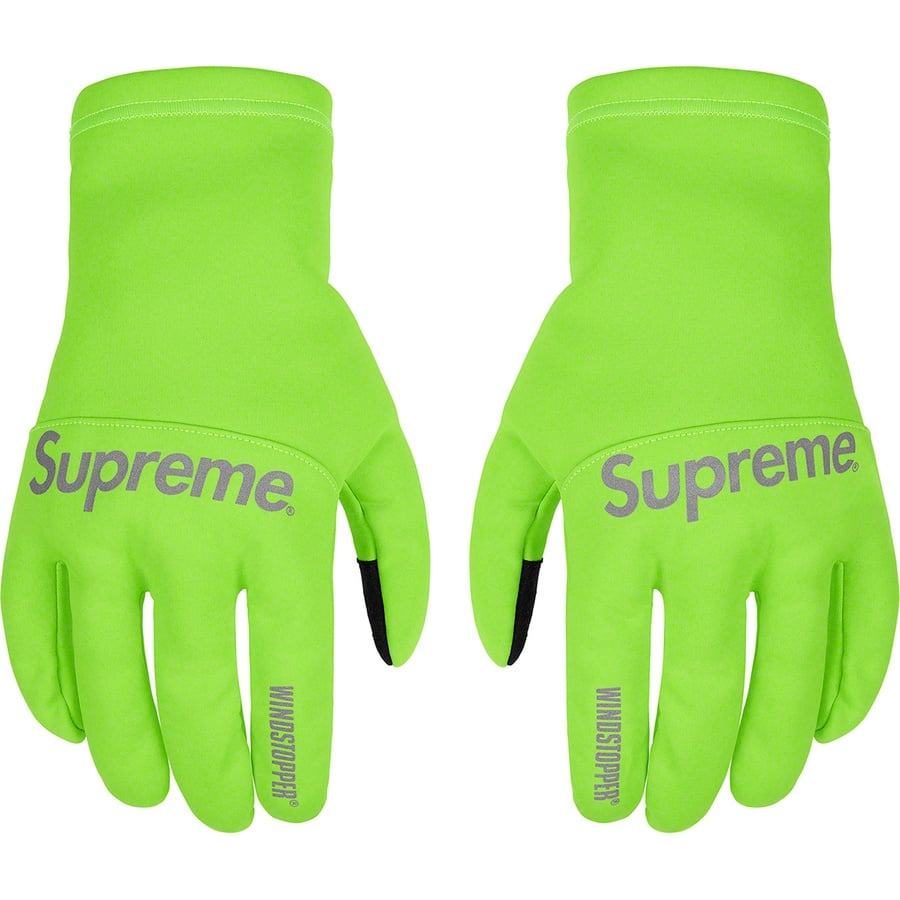 Details on WINDSTOPPER Gloves Bright Green from fall winter
                                                    2021 (Price is $58)