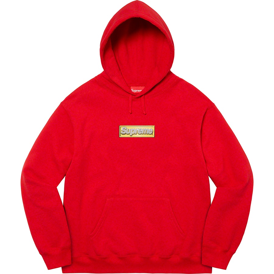 Details on Bling Box Logo Hooded Sweatshirt Red from spring summer
                                                    2022 (Price is $158)