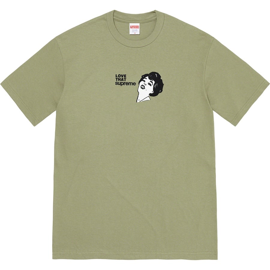 Details on Love That Tee Light Olive from spring summer
                                                    2022 (Price is $40)
