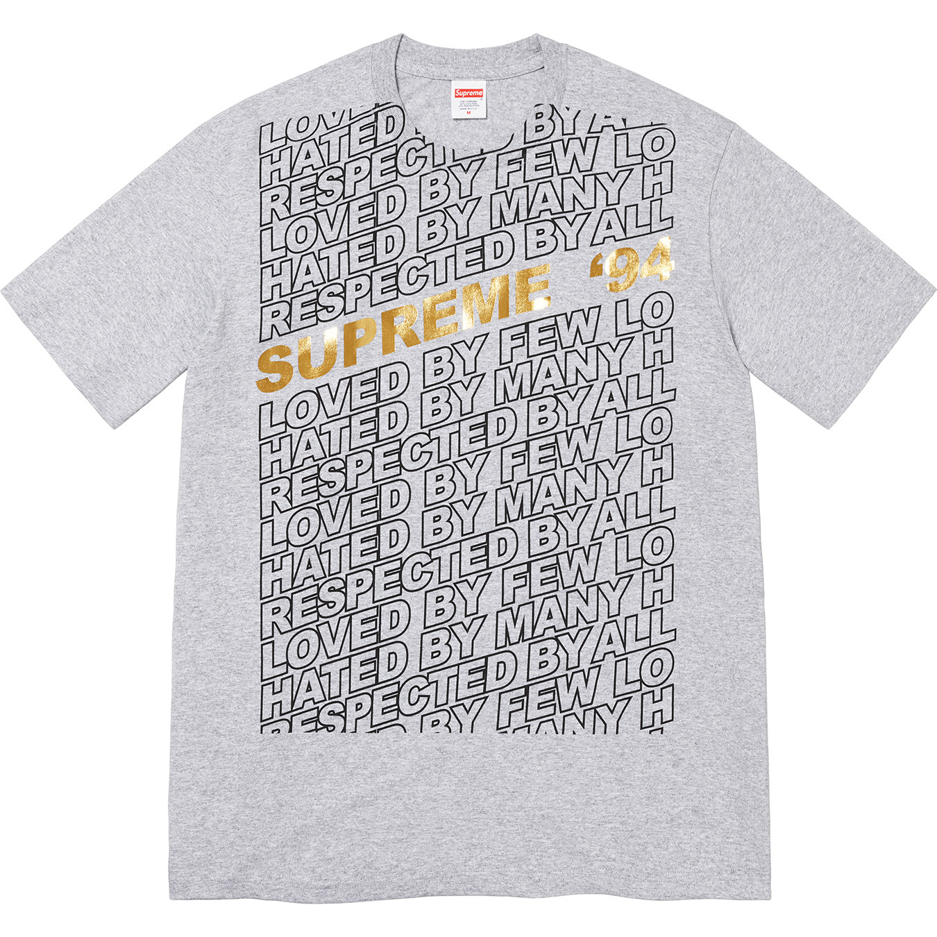 Respected Tee - spring summer 2022 - Supreme