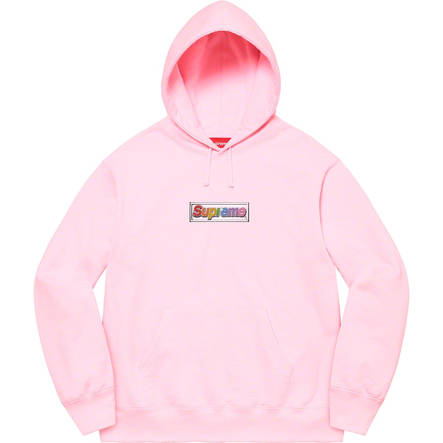 Details on Bling Box Logo Hooded Sweatshirt Light Pink from spring summer
                                                    2022 (Price is $158)