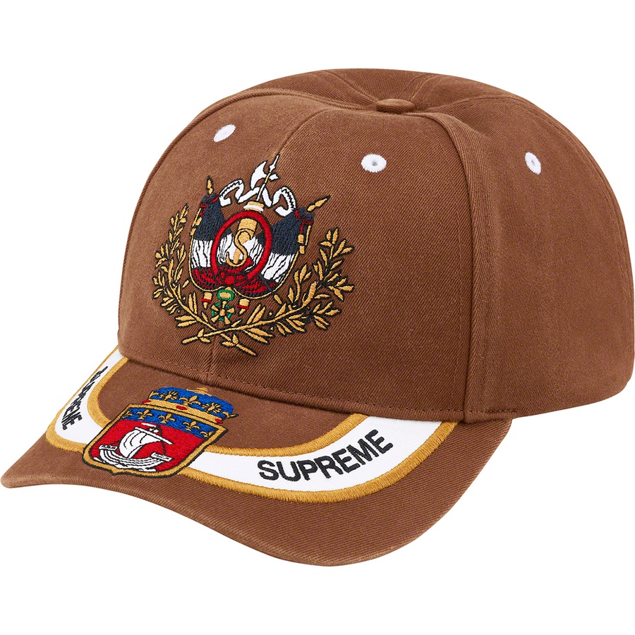 Details on Crest 6-Panel Brown from spring summer
                                                    2022 (Price is $54)