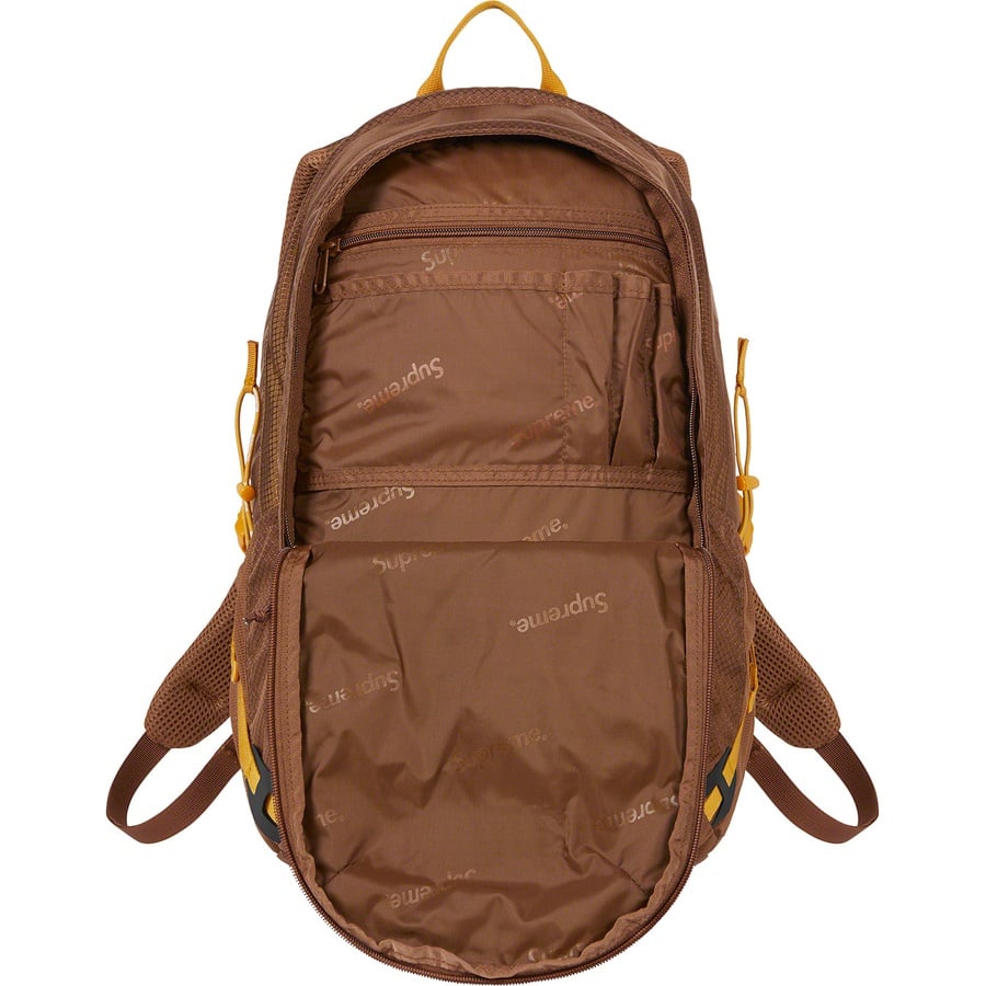 Details on Backpack Brown from spring summer
                                                    2022 (Price is $158)