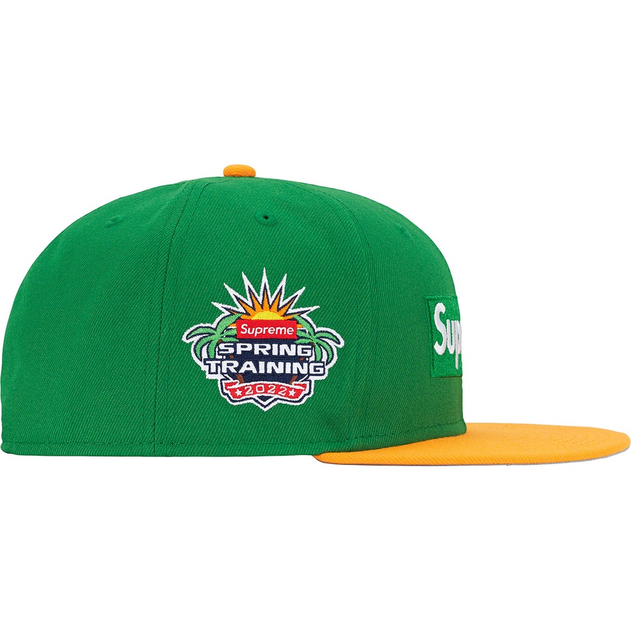 Details on 2-Tone Box Logo New Era Green from spring summer
                                                    2022 (Price is $48)