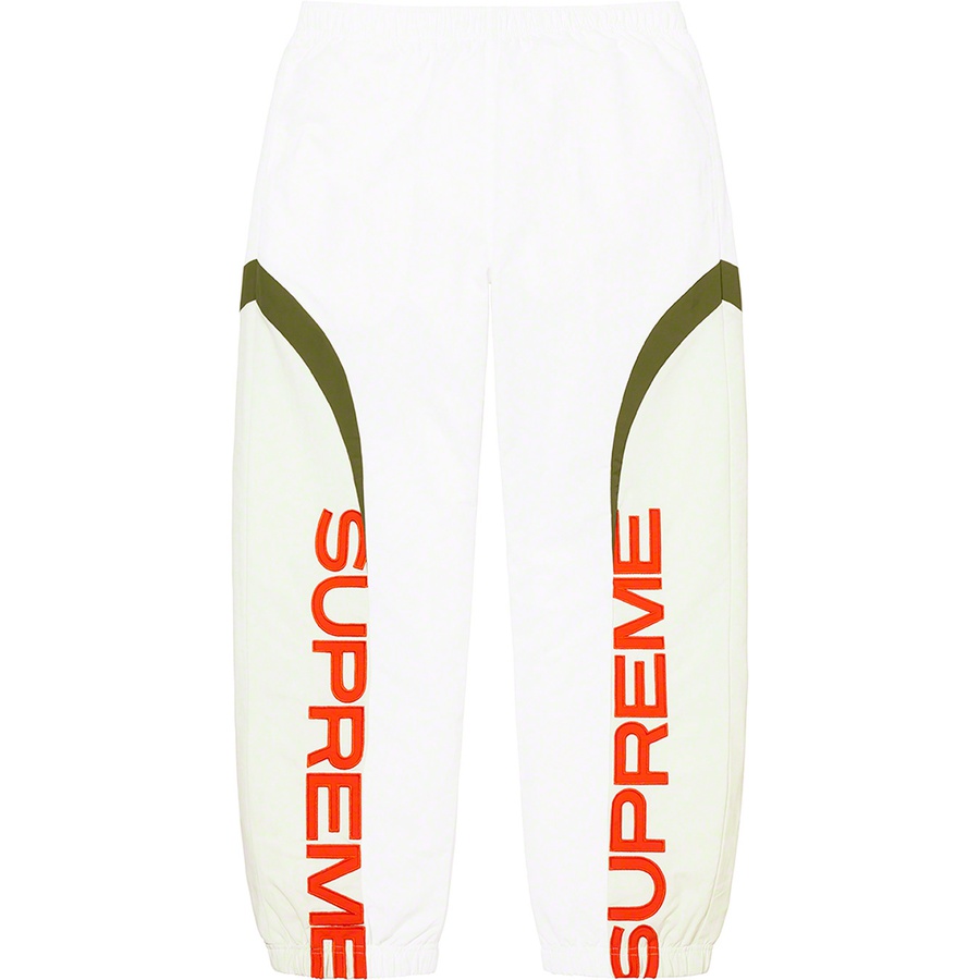 Details on Curve Track Pant White from spring summer
                                                    2022 (Price is $138)