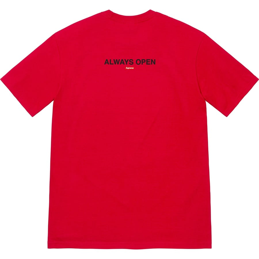 Details on Gas Tee Red from spring summer
                                                    2022 (Price is $40)
