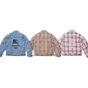 Burberry Denim Trucker Jacket - spring summer 2022 - Supreme