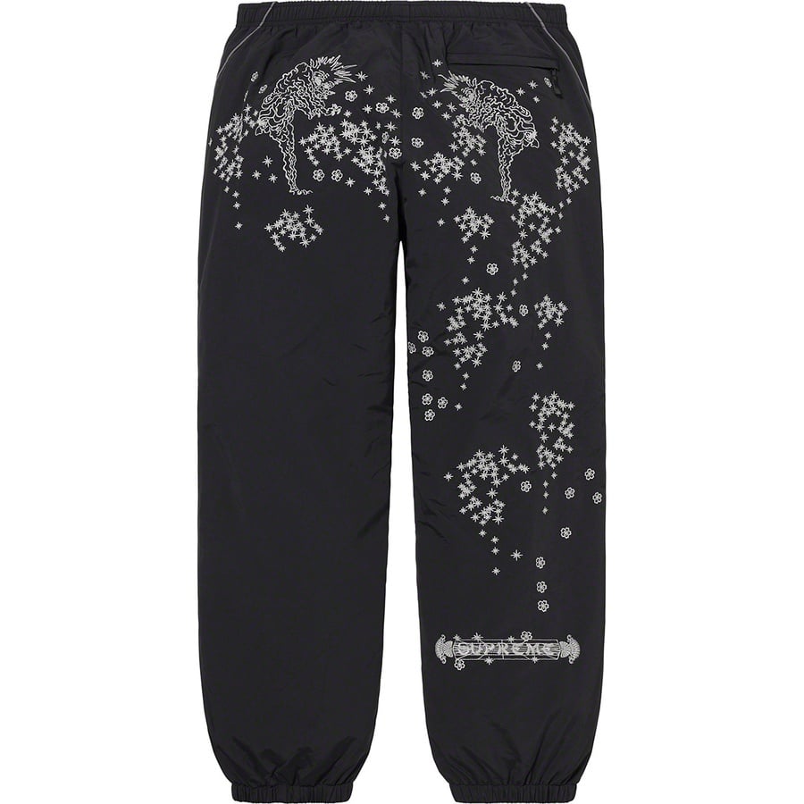 Details on AOI Glow-in-the-Dark Track Pant Black from spring summer
                                                    2022 (Price is $148)