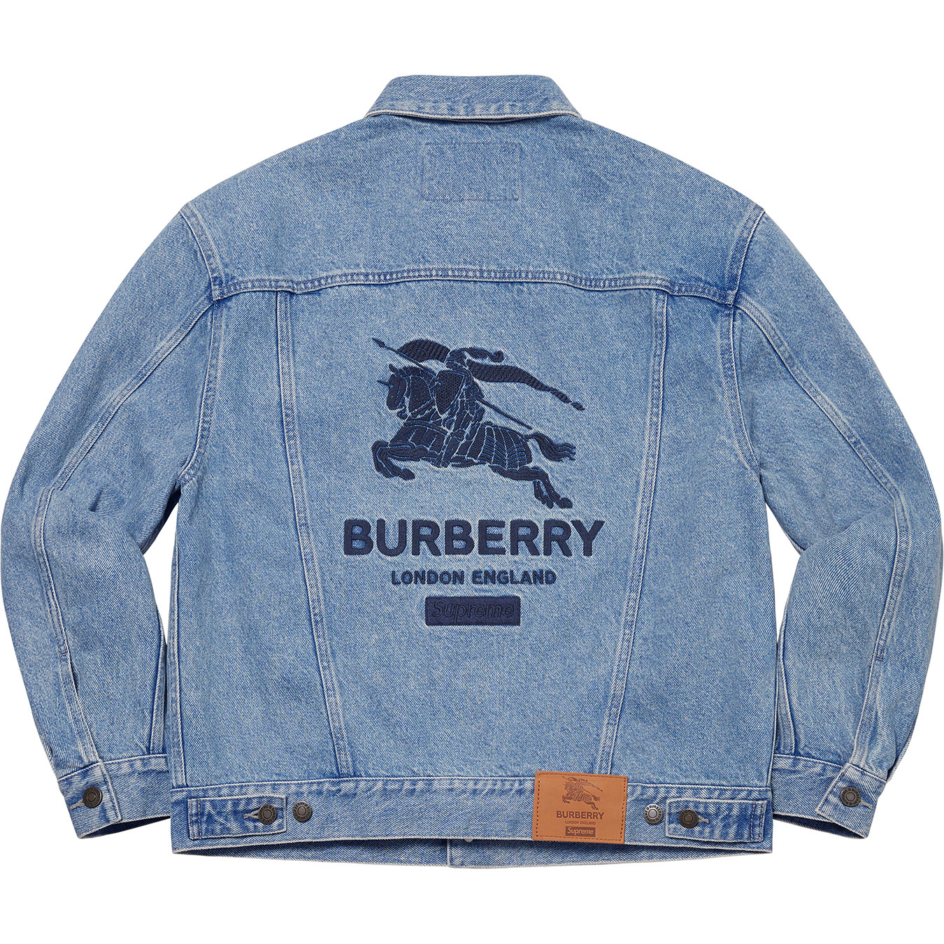 Supreme x Burberry Trucker Denim Jacket Try On! PLUS! Burberry Box Logo  Hoodie Review! 