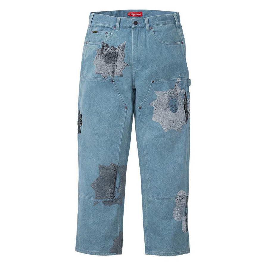Nate Lowman Double Knee Painter Pant - spring summer 2022 - Supreme