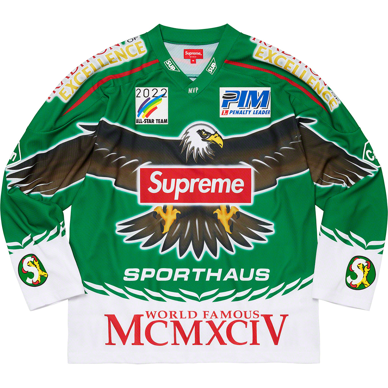 Eagle Hockey Jersey - spring summer 2022 - Supreme