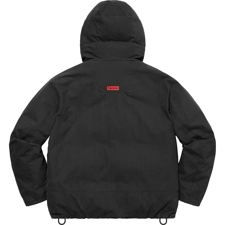 Details on Hooded Down Pullover Black from spring summer
                                                    2022 (Price is $268)