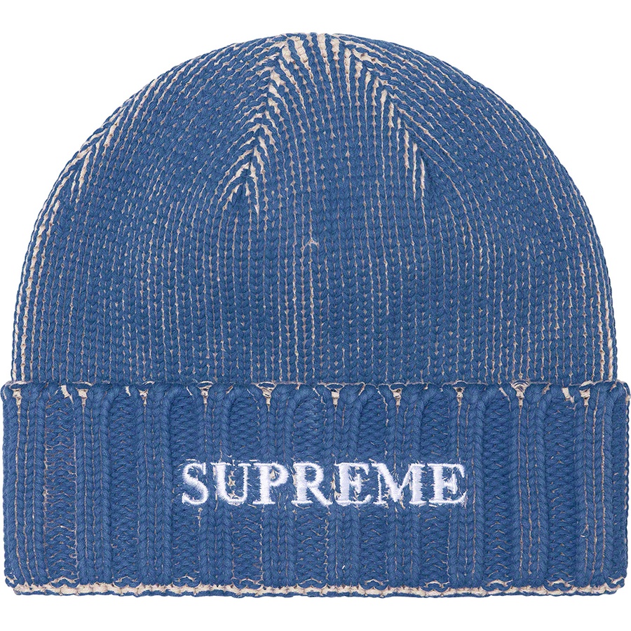 Details on Overprint Beanie Blue from spring summer
                                                    2022 (Price is $40)