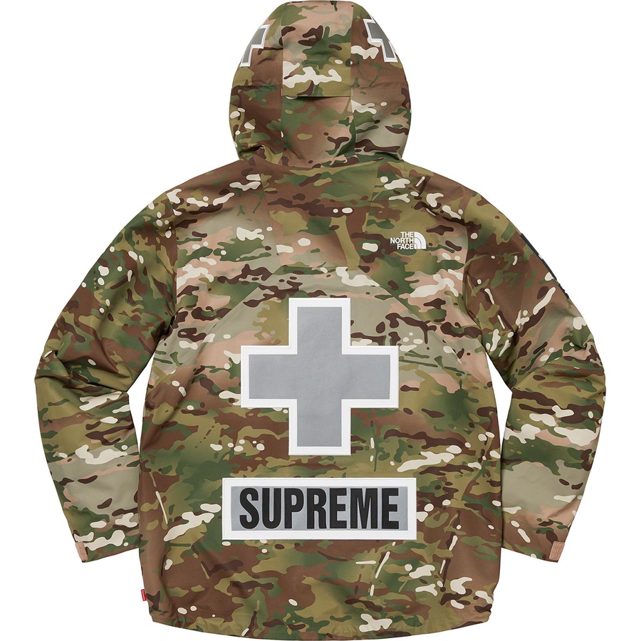 Details on Supreme The North FaceSummit Series Rescue Mountain Pro Jacket Multi Camo from spring summer
                                                    2022 (Price is $398)