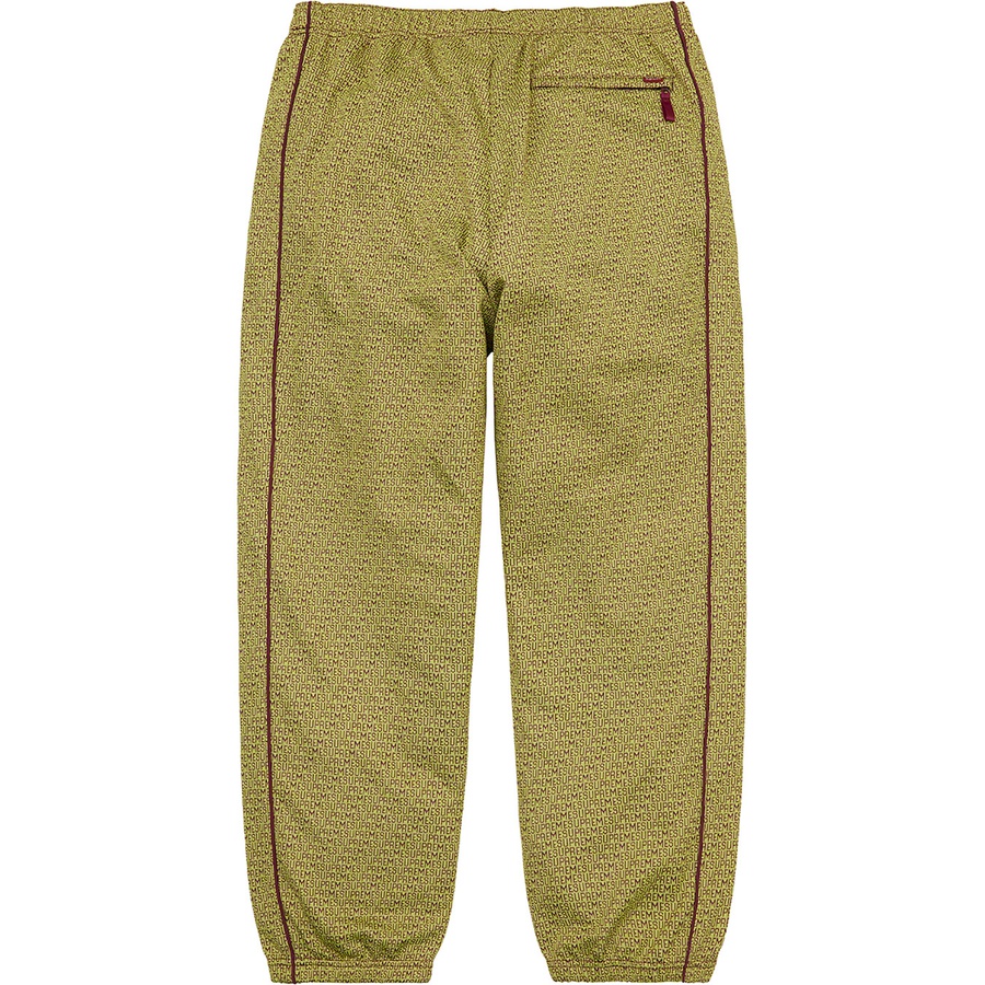 Details on Repeat Track Pant Olive from spring summer
                                                    2022 (Price is $128)