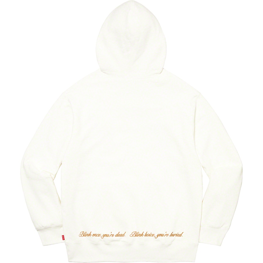 Details on Aeon Flux Zip Up Hooded Sweatshirt White from spring summer
                                                    2022 (Price is $188)