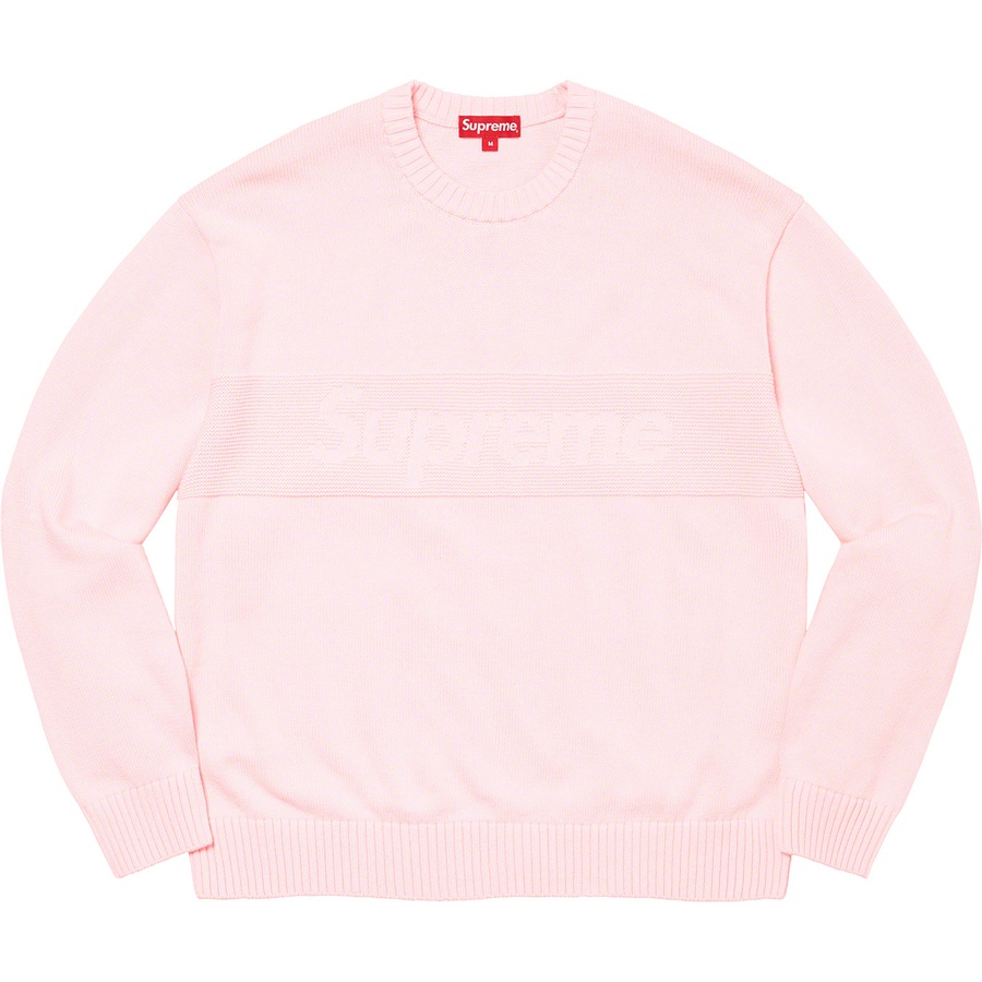 Details on Tonal Paneled Sweater Pink from spring summer
                                                    2022 (Price is $138)