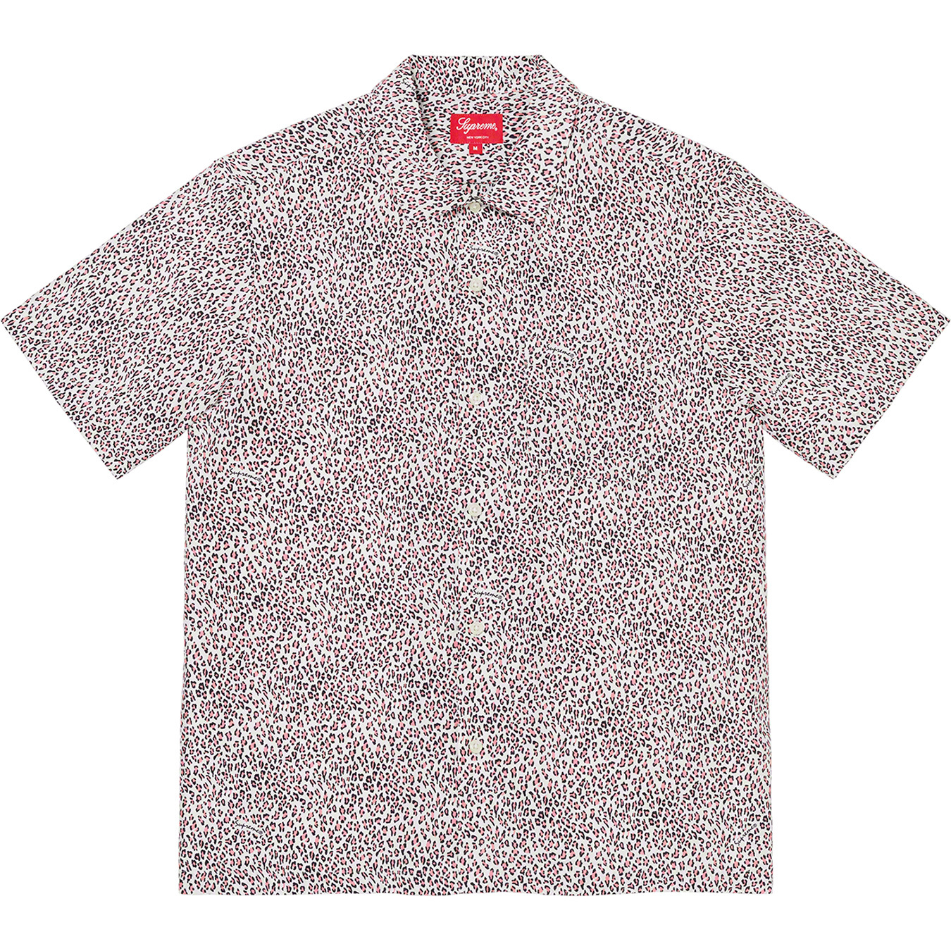 Leopard Silk S S Shirt - spring summer 2022 - Supreme