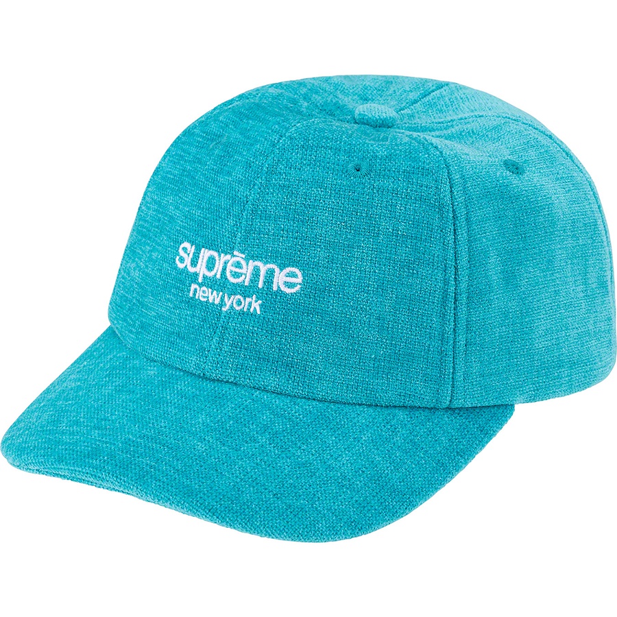 Details on Chenille 6-Panel Blue from spring summer
                                                    2022 (Price is $54)