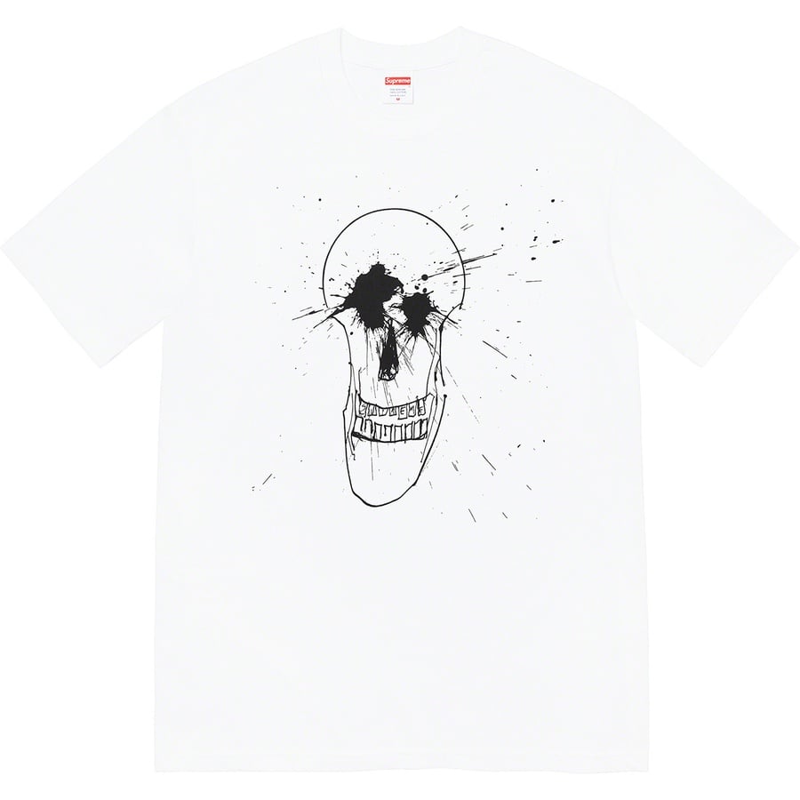 Details on Ralph Steadman Skull Tee White from spring summer
                                                    2022 (Price is $44)